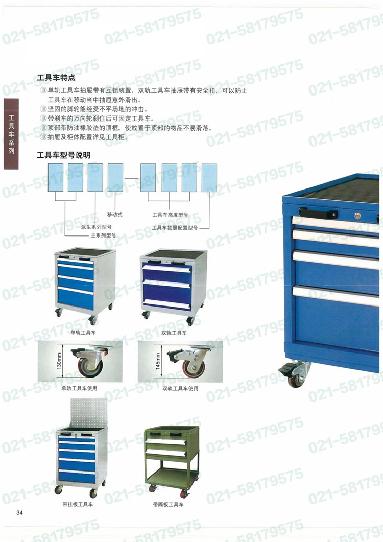 單軌工具車帶頂框，XB90AN-5SC，XB55AN-4SC，1M9789，1M9790