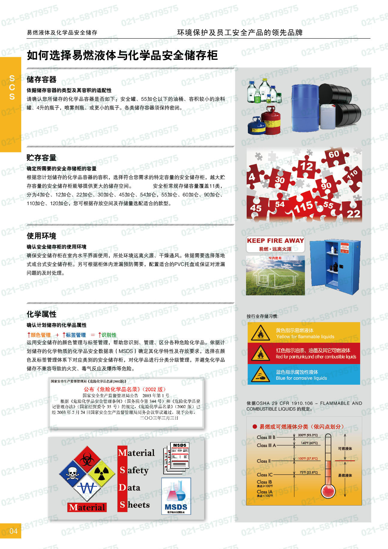 4加仑 防火安全柜