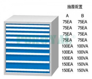 标准工具柜WL10002A WL10002B WD10002A WD10002B