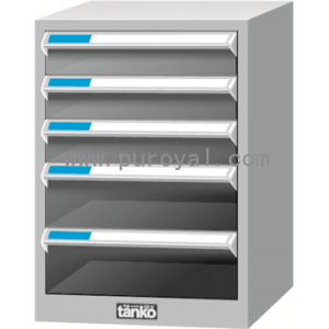 桌上型塑料抽屉文件柜A4单排,A4HG-10203