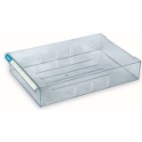 落地型带门塑料抽屉文件柜，A4H-330D