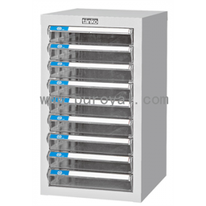 落地型塑料抽屉文件柜B4单排，B4G-109