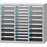 落地型塑料抽屉文件柜B4三排，B4HG-31612