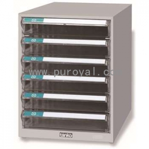 桌上型塑料抽屉文件柜A4单排，A4G-106 NEW